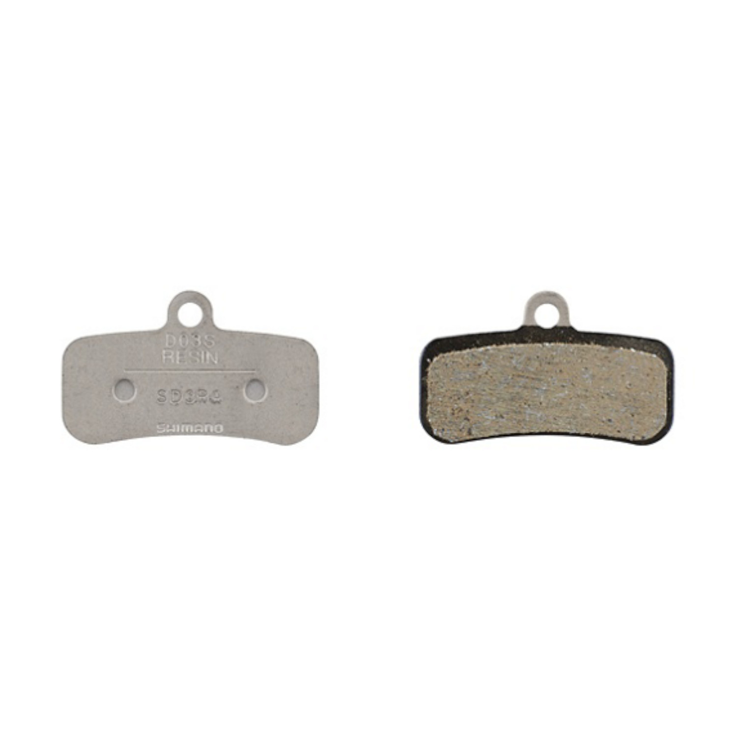 COPPIA PASTIGLIE FRENO IN RESINA D03S-RX